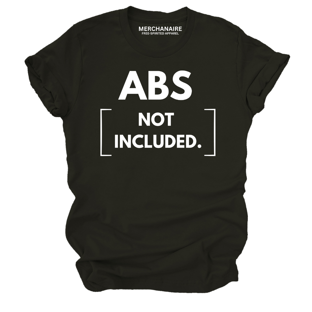 ABS NOT INCLUDED - BLACK Shirts & Tops Merchanaire