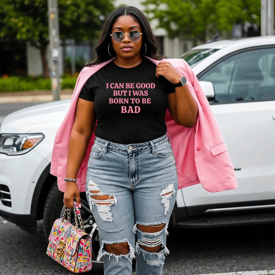 Born To Be Bad T-Shirt - Black T-Shirt Merchanaire