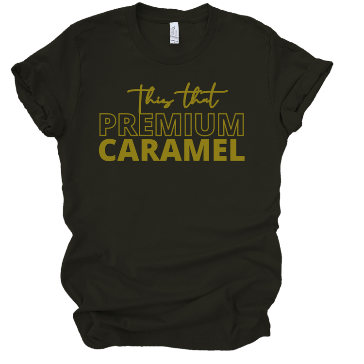THIS THAT PREMIUM CARAMEL - BLACK Shirts & Tops Merchanaire