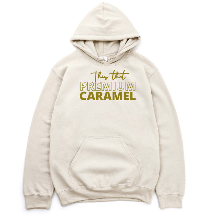 THIS THAT PREMIUM CARAMEL HOODIE - TAN HOODIE Merchanaire
