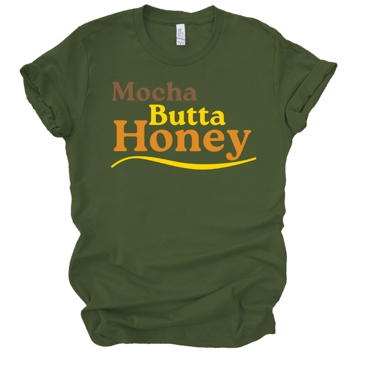 MOCHA BUTTA HONEY - ARMY GREEN Shirts & Tops Merchanaire