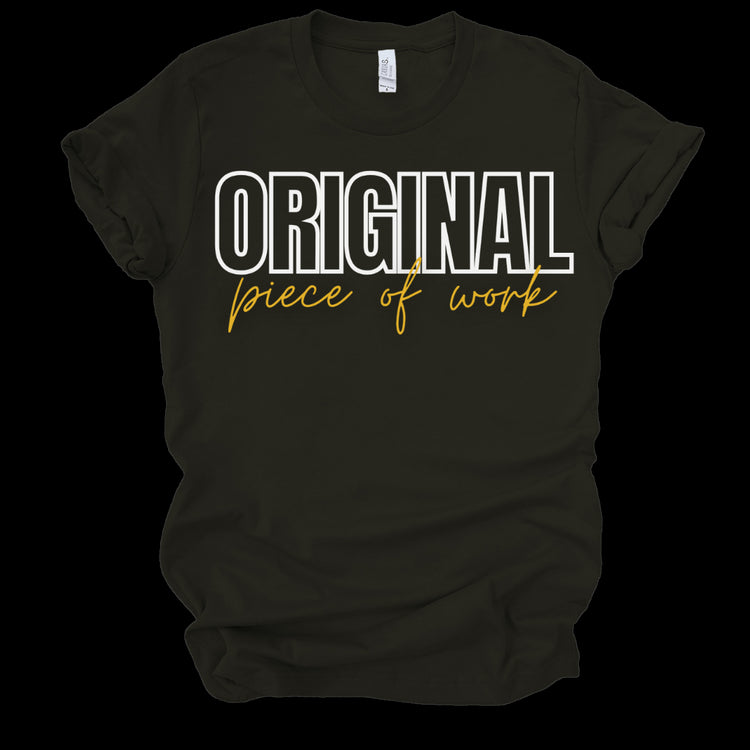 ORIGINAL PIECE OF WORK - BLACK Shirts & Tops Merchanaire