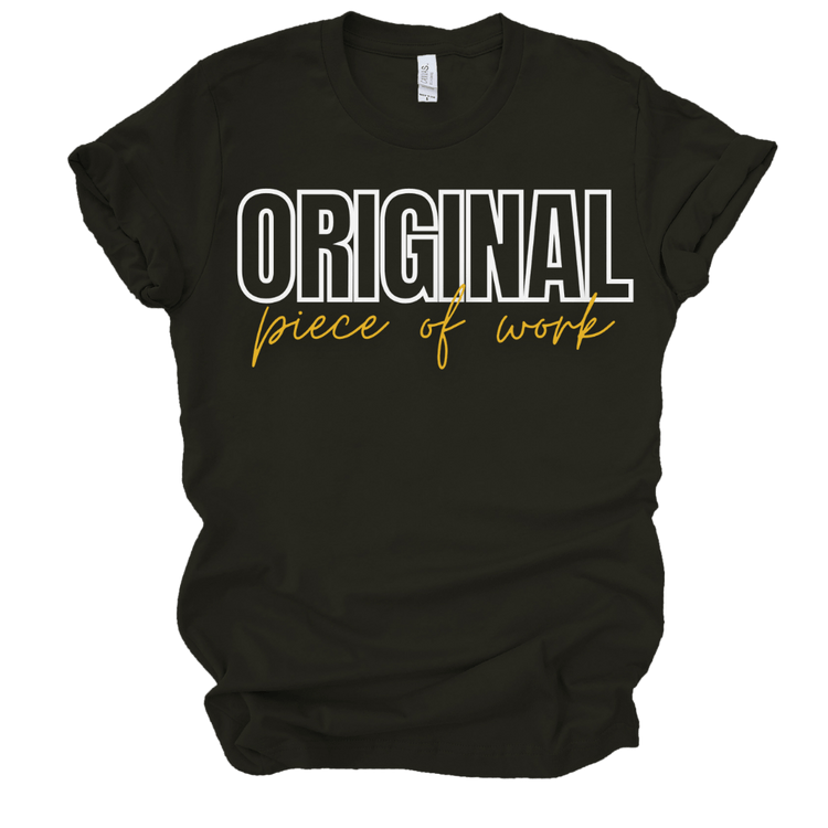 ORIGINAL PIECE OF WORK - BLACK Shirts & Tops Merchanaire