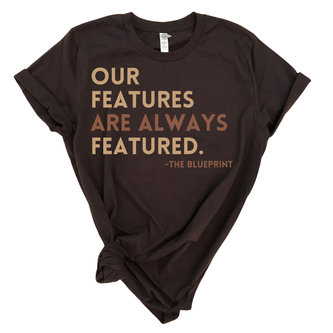 OUR FEATURES ARE ALWAYS FEATURED - BROWN Shirts & Tops Merchanaire