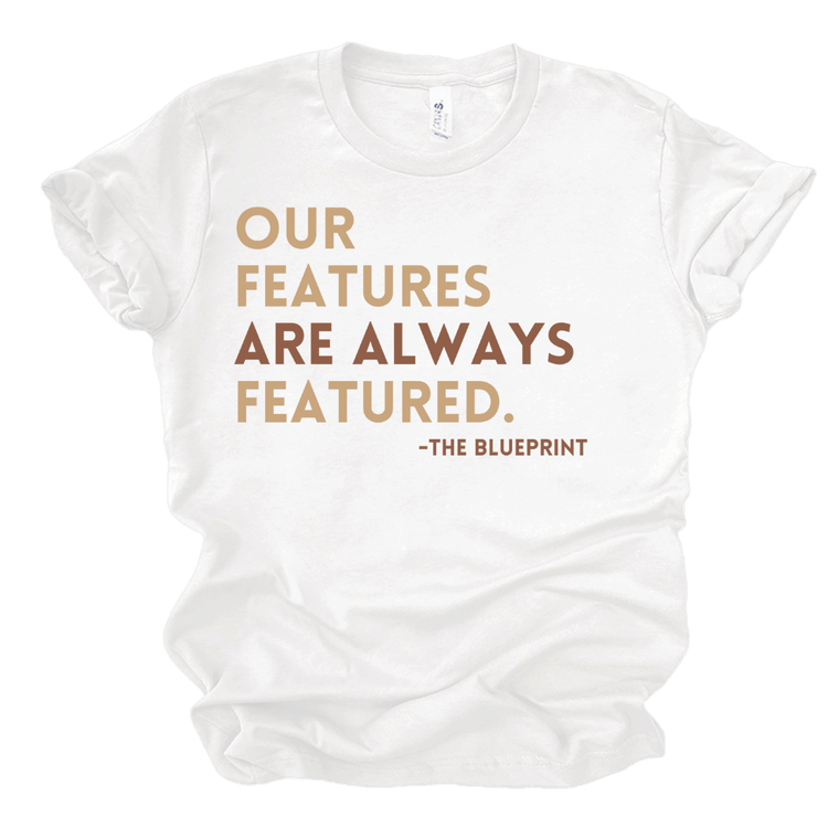 OUR FEATURES ARE ALWAYS FEATURED - WHITE Shirts & Tops Merchanaire